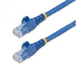 StarTech.com 1.5m CAT6 Ethernet Cable, 10 Gigabit Snagless RJ45 650MHz 100W PoE Patch Cord, CAT 6 10GbE UTP Network Cable w/Strain Relief, Blue, Fluke Tested/Wiring is UL Certified/TIA - Category 6 - 24AWG (N6PATC150CMBL) - Patch cable - RJ-45 (M) to RJ-4